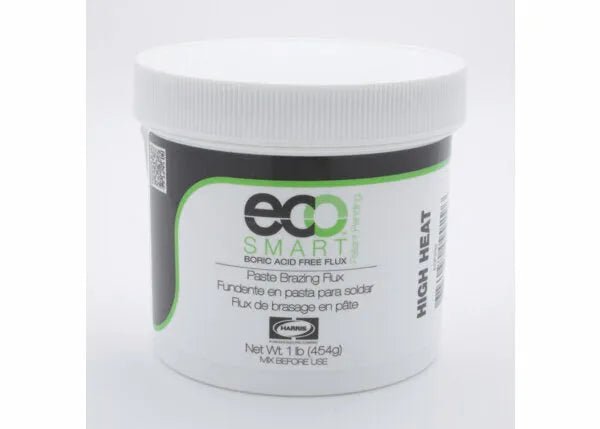 Harris Eco Smart Black Paste Brazing Flux 500g, 12-pack, green/black jar, welding accessory for high heat brazing tools.