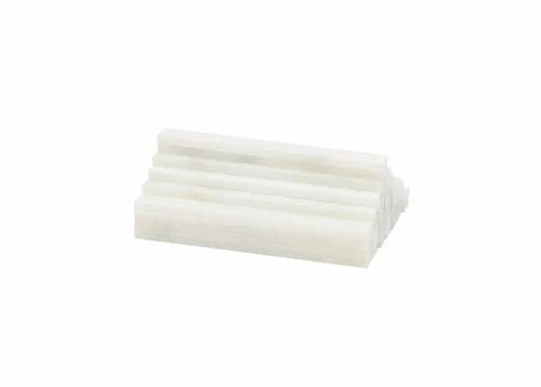 Harris Flat Soapstone Refills for welding, 144-count box, white grooved blocks for precise metal marking, WeldingMart accessory.
