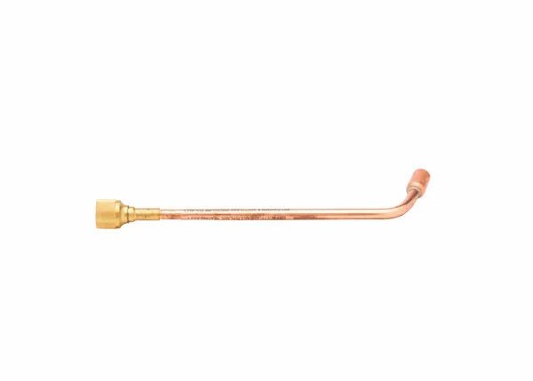 Harris H-63-3 (1800830) oxy-acetylene heating torch assembly with copper tip, brass connector for welding equipment.