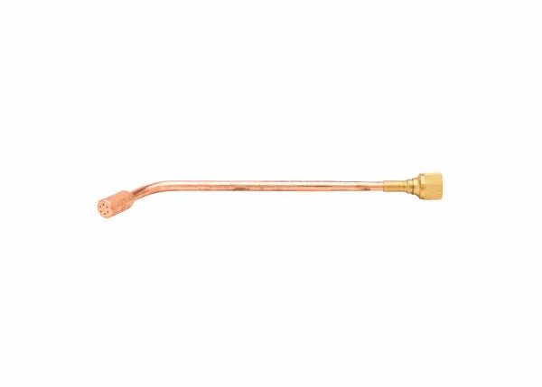 Harris H-85-1 Heating Assembly 1800500 curved-neck copper brass tip for oxy-acetylene welding torch, WeldingMart accessory.