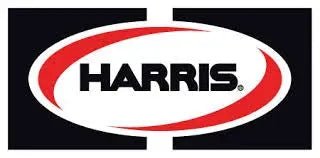 HARRIS logo in bold black letters on a white oval with red outline, ideal for Model 10-VMFA heating tip welding accessories.