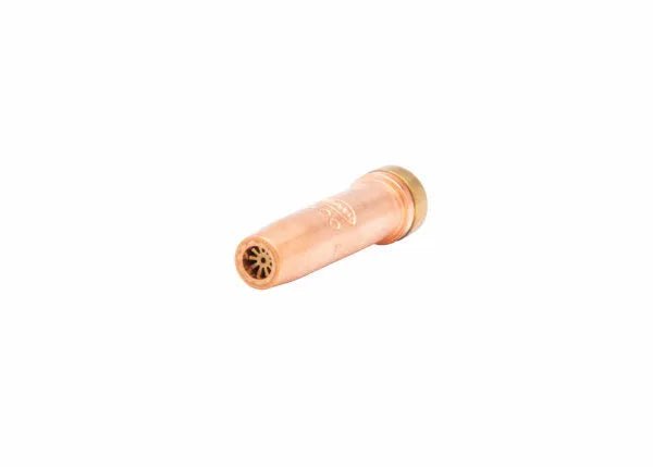 Harris Model 3690-00P Hand Cutting Tip 1500600, copper finish, shown on white—precision welding tool for WeldingMart.