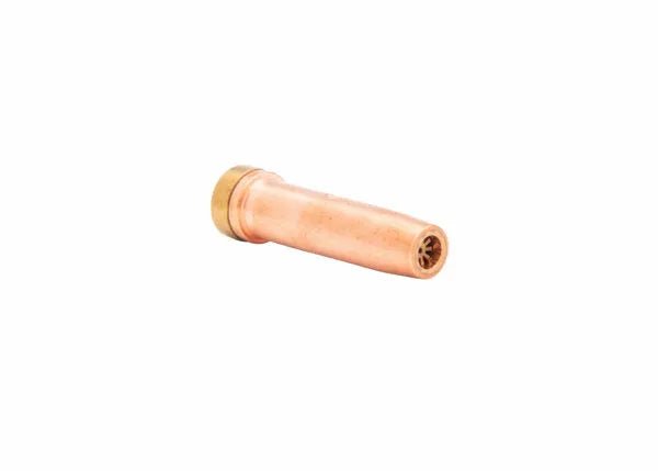 Harris Model 3690-00P Hand Cutting Tip 1500600 for welding torches, copper body with brass ring, shown on white background.