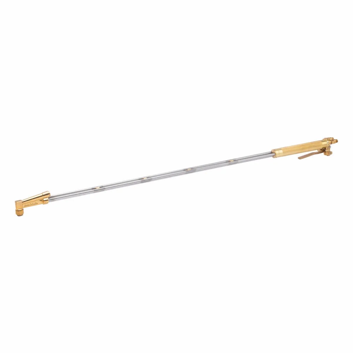 Harris 1003400 62-5AFL 36" cutting torch, 70° head, brass fittings, control valve—ideal welding tool for alternate fuel gases.