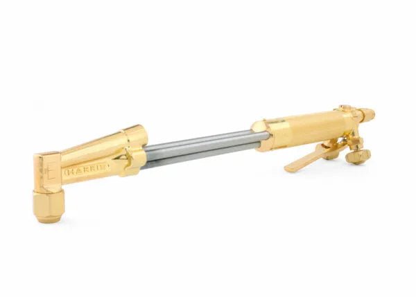 Harris 1003441 62-5EL 36" hand cutting torch with 90° head, welding and metal cutting tool, shown on white background.
