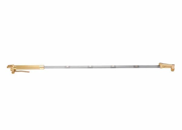 Harris 1003475 62-5F cutting torch, 18” body, 90° head for welding, gold handles—industrial torch tool at WeldingMart.
