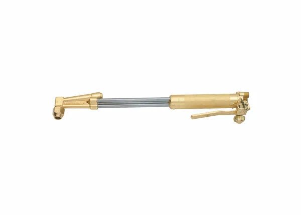 Harris QC625FL120 62-5FL cutting torch, 348mm brass/steel body, 90° head, for welding and metal cutting. White background.