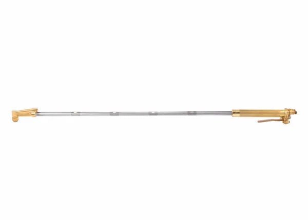 Harris 1003480 62-5FL 36" Heavy-Duty Hand Cutting Torch for welding, with brass fittings and handle, on white background.