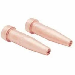 Harris 6290-000 Hand Cutting Tips (1500810), copper, fit welding torches; shown side by side on white background at WeldingMart.