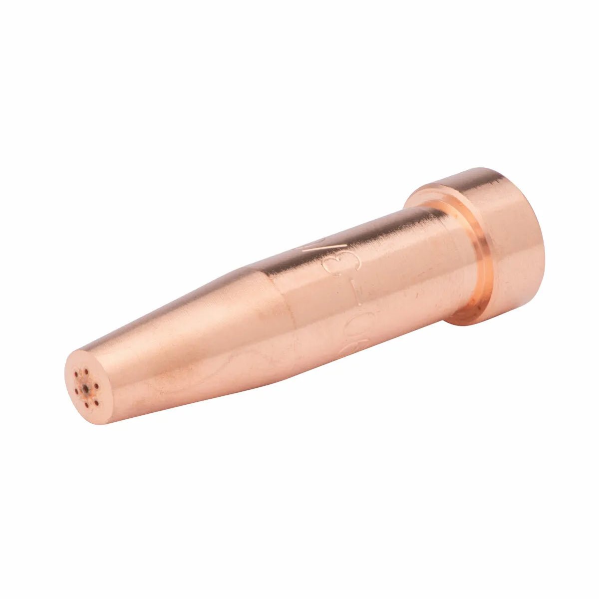 Harris 6290-2 copper acetylene cutting tip for welding torches—precision tapered, cylindrical torch tip by WeldingMart.