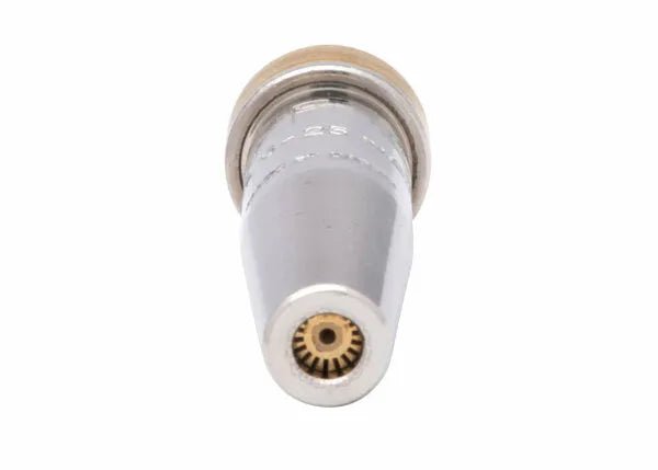 Harris Model 6290-2NFF Hand Cutting Tip for welding torches, showing circular opening and ridged design on white background.