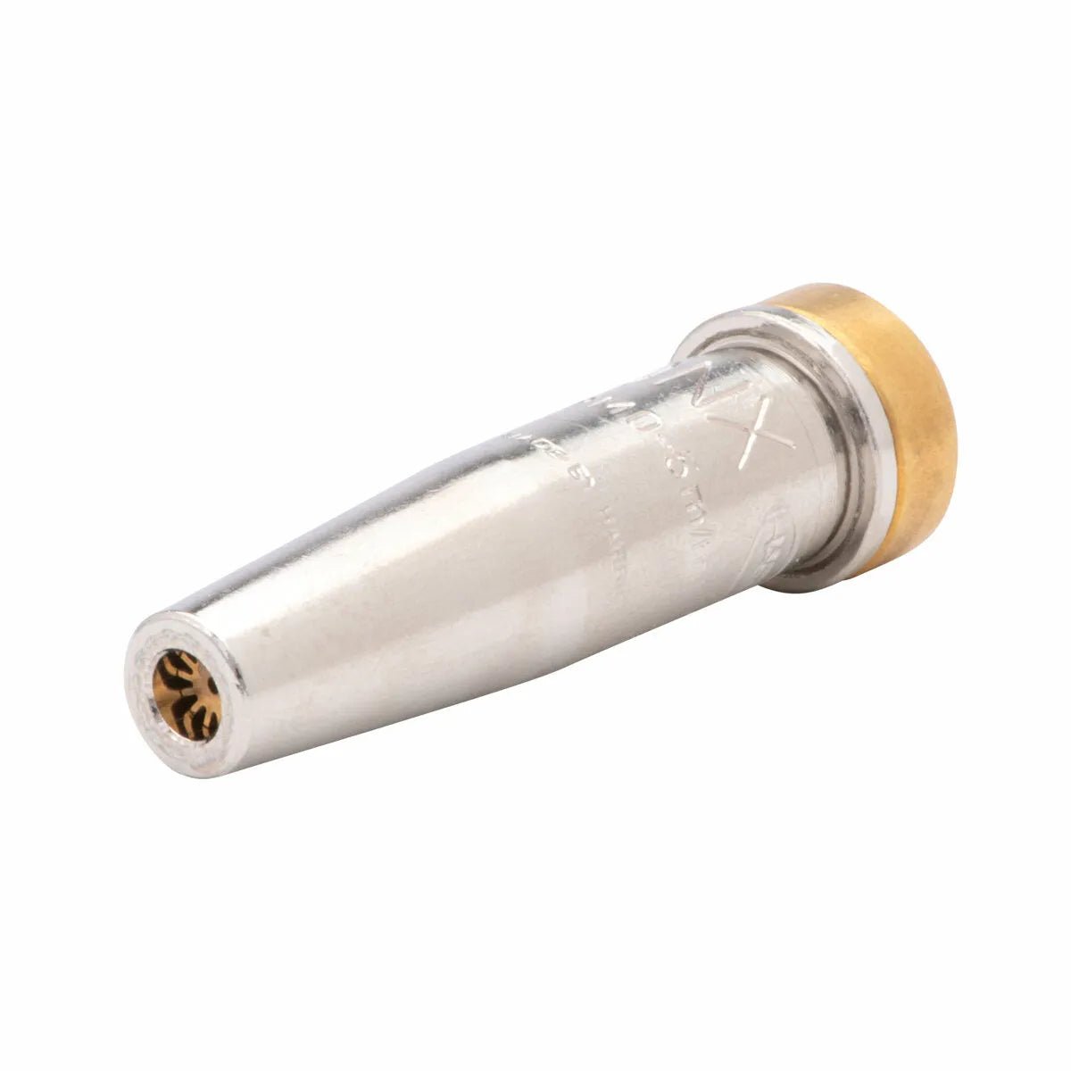 Harris 6290-3NX Hand Cutting Tip 1501250 for welding torches, brass rim, tapered design—top welding accessory at WeldingMart.
