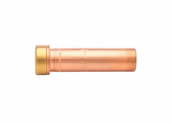 Harris Model 6290-8NH Machine Cutting Tip (1501190) for welding, shown horizontal on white; precise, high-speed equipment.