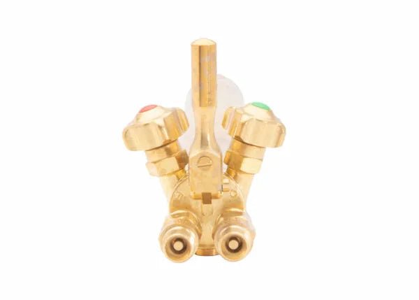 Harris Model 98-6TAF-32 Cutting Torch 18" 3 Hose, red and green knobs, lever; premium welding equipment at WeldingMart.