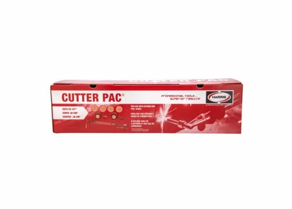 Harris Model ALT 25GX Cutter Pac CGA 540/510P welding cutter tools for metal pipe cutting in red and white box at WeldingMart.