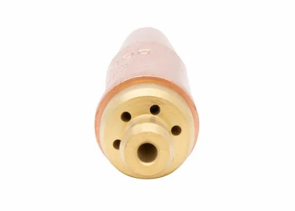 Harris V1-101AC-000 V-Series Hand Cutting Tip 1502069—precision cutting nozzle for welding tools, front view on white.