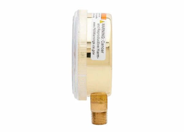 Harris Regulator Pressure Gauge 2.5 in. 500 PSI / 35 BAR - 9006117 - WeldingMart.com