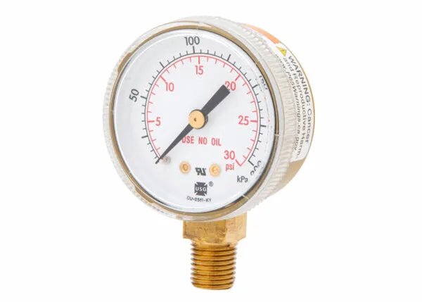 Harris Regulator Pressure Gauge 2 in. 30 PSI / 200 kPa - 9006128 - WeldingMart.com