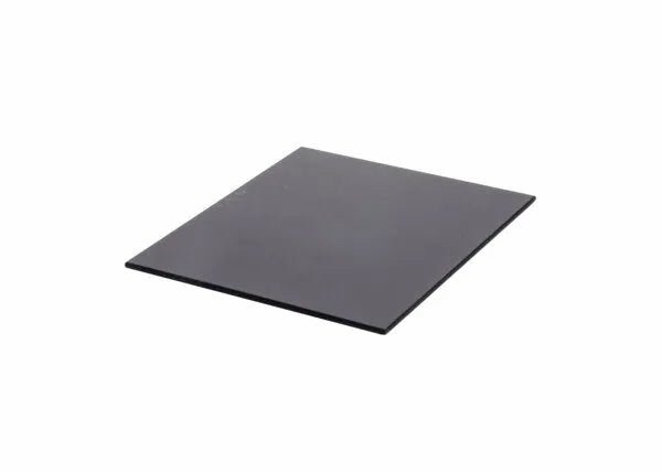 Harris Shade 9 Welding Helmet Filter Plate, 4-1/2" x 5-1/4", black glass lens for UV/IR protection | WeldingMart accessory.