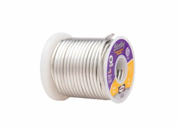 Harris Sterling Lead-Free Solid Wire Solder .118 x 1 lb Spool - 331755 - WeldingMart.com