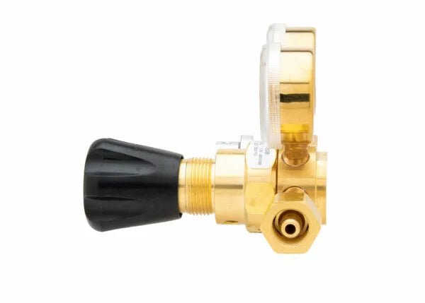 Harris Two Stage Ultra High Purity Brass Barstock Regulator Model 721-125-580-BV - 721125580BV - WeldingMart.com