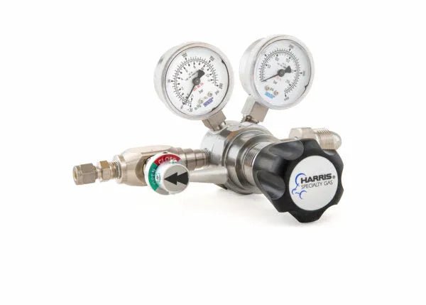 Harris Ultra High Purity Stainless Steel Barstock Regulator - Model 741-050-580-D - 741050580D - WeldingMart.com