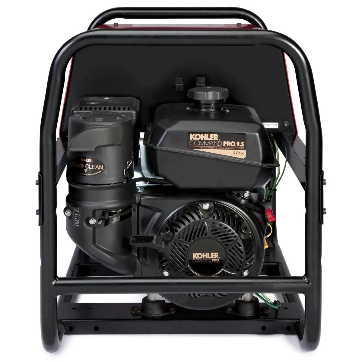 Lincoln Bulldog 5500 welder with Kohler 9.5 engine, durable frame; top portable AC stick welding & generator tool at WeldingMart.
