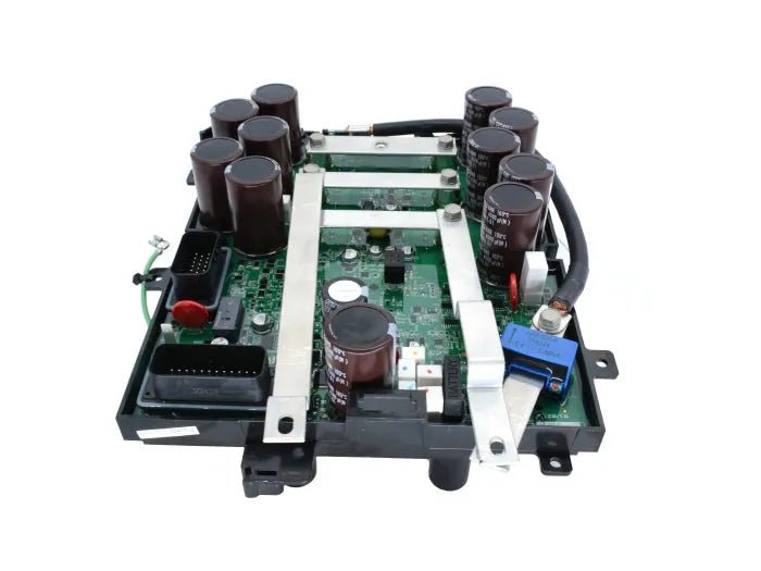 Lincoln OEM Chopper & Control Board Assembly 9SG11656-1/G11656-1 for welders, with capacitors, connectors, and components on white.