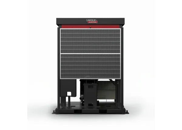 Lincoln ClassMate Pro AD2446-24 Robotic Welder Trainer with positioner, red Lincoln Electric logo, exposed welding components shown.