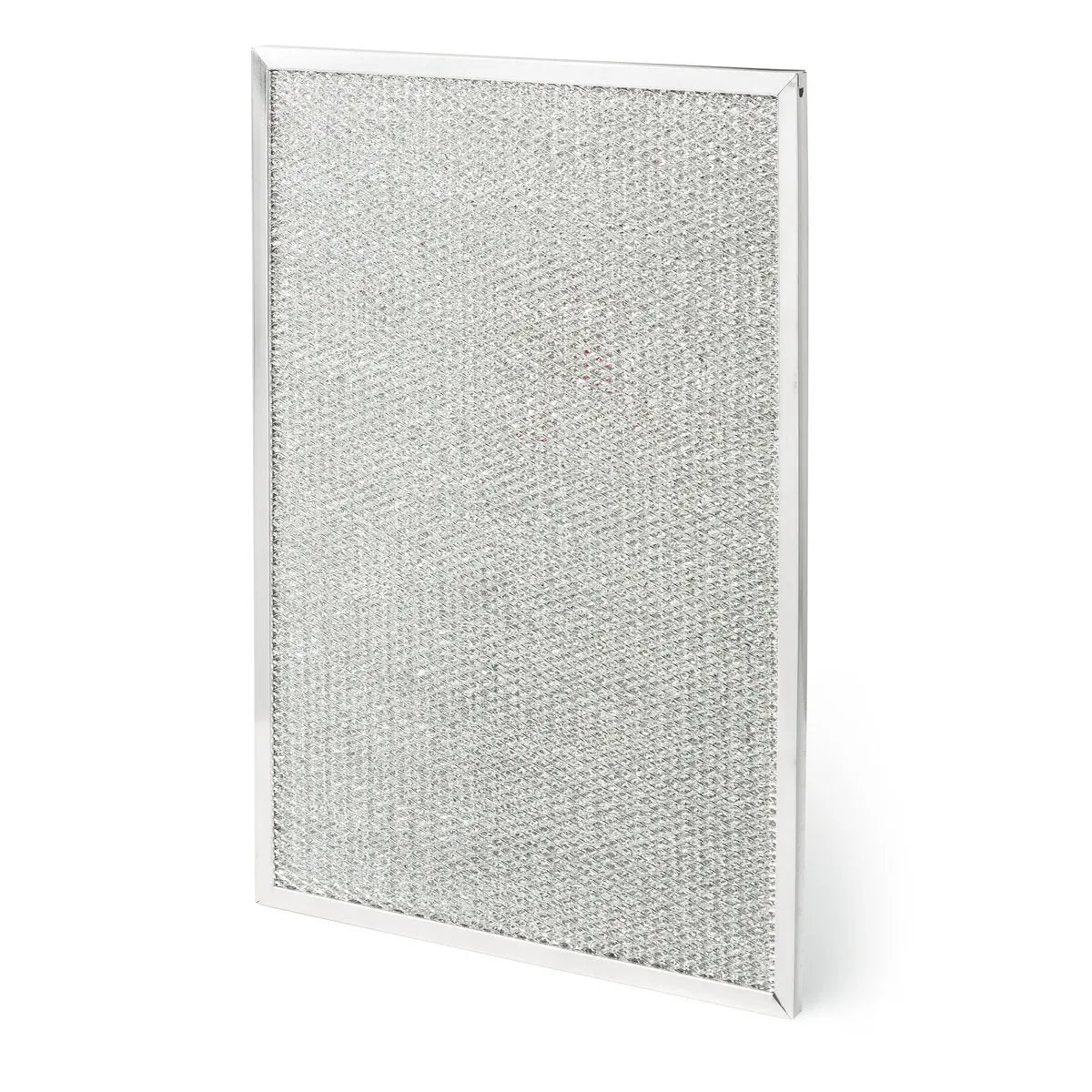The Lincoln Discharge Filter, Prism Down Draft (All Variants), and DownFlex 200-M & 400-MS/A - KP3551-1 feature a silver mesh surface in a solid metal frame, standing upright at an angle with a distinct, grid-like woven texture.
