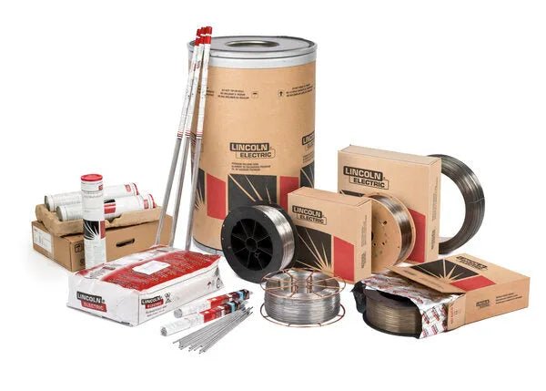 Lincoln Blue Max 410NIMO MIG GMAW Stainless Steel Welding Wire spools, boxes, and tubes for high-pressure piping at WeldingMart.