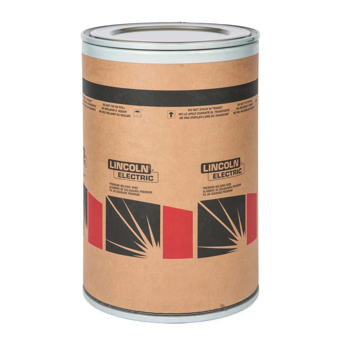 Lincoln ED037283 Metalshield MC-70 XLS 1/16" welding wire drum, 750 lb, industrial GMAW-C, Lincoln Electric welding equipment.