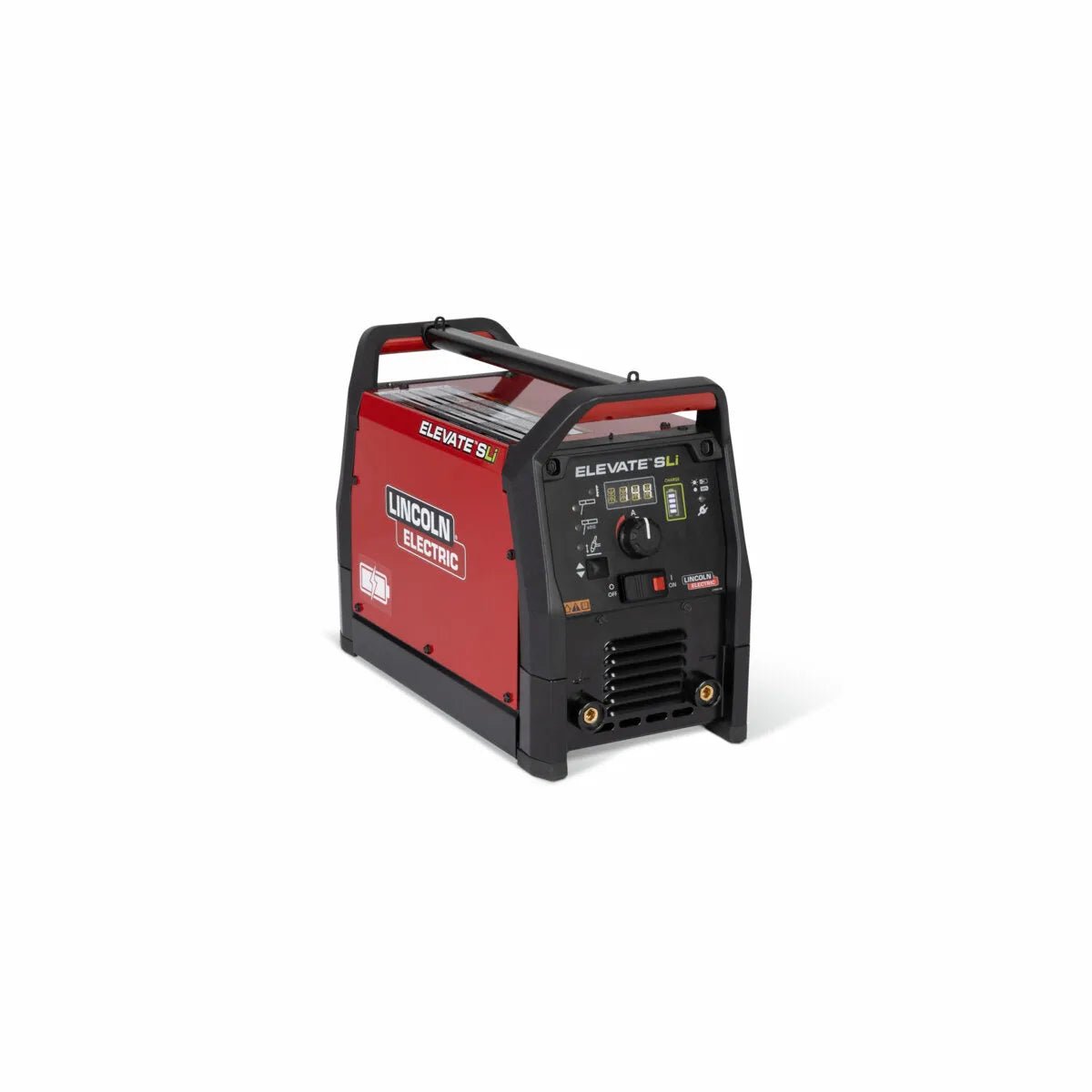 Lincoln Elevate SLi Battery-Powered TIG Welder with Rolling Case (K5624-1), red/black, welding equipment at WeldingMart.