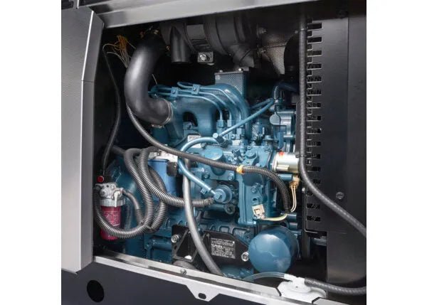 Lincoln Frontier 400X Engine-Driven Welder Kubota (U3485-2) with blue housing, built for heavy pipe welding; WeldingMart equipment.