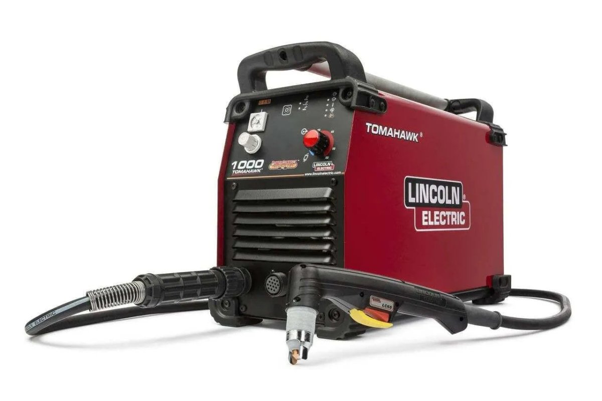 Lincoln Tomahawk 1000 Plasma Cutter w/ Hand Torch (U2808-1) – industrial-grade welding tool, perfect for precise metal cutting.