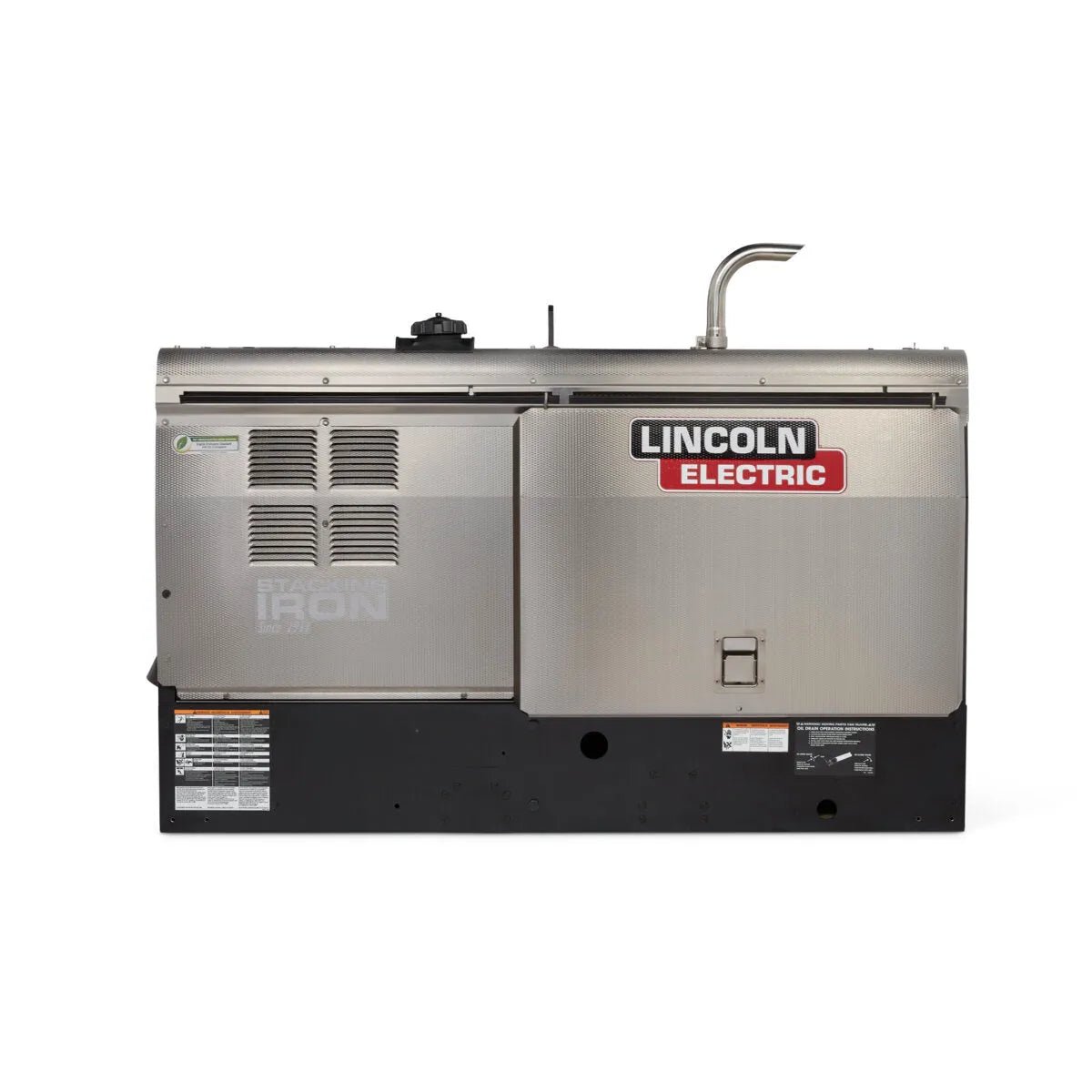 Lincoln Frontier 400X Pipe Kubota Engine Driven Welder/Generator (K3485-2) with ventilation panels, control door, and bold logo.