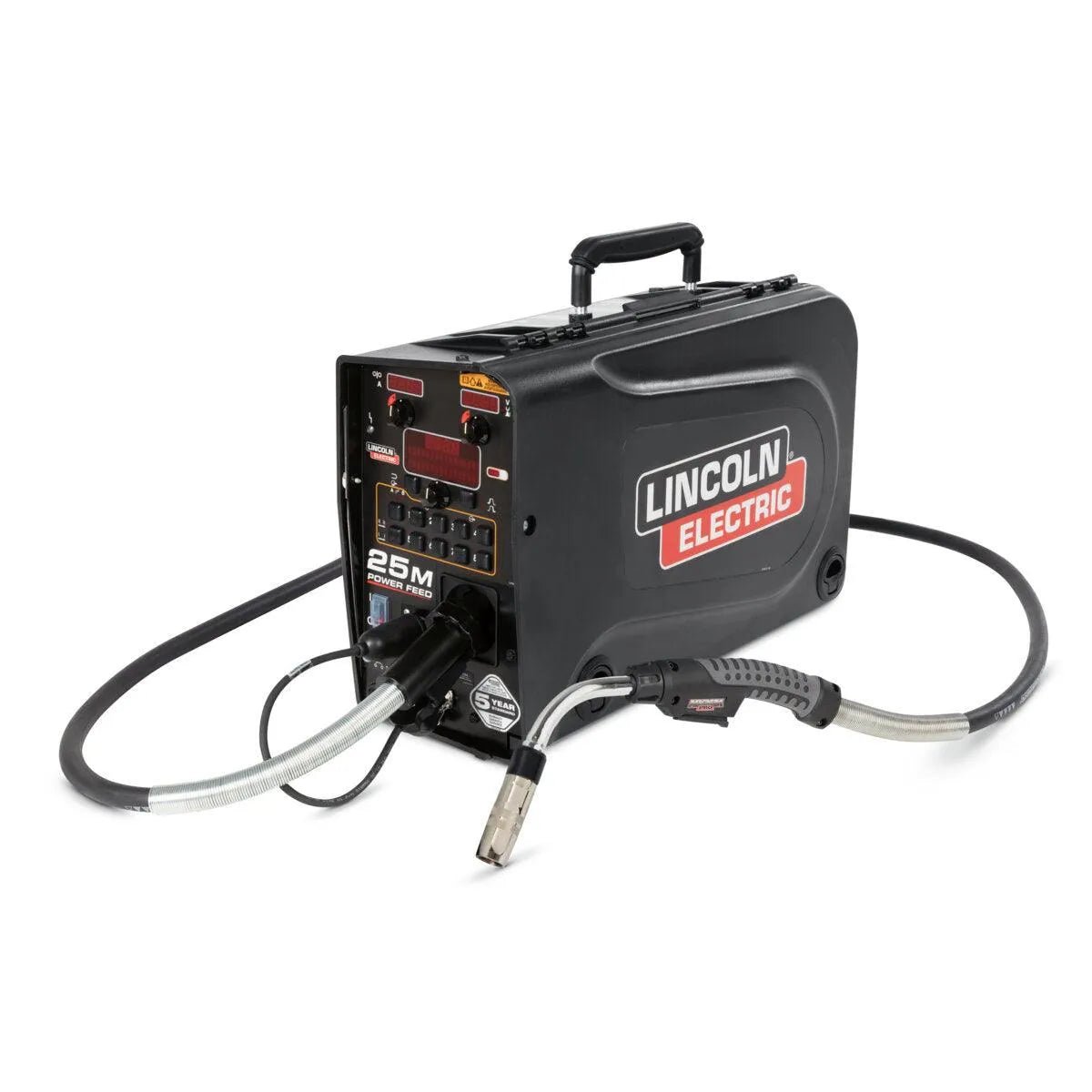 A Lincoln HyperFill 2-Roll Drive Roll Kit Knurled, .045 in. (KP4388-4) features durable knurled drive rolls and displays bold LINCOLN ELECTRIC branding on the side for reliable wire feeding performance.