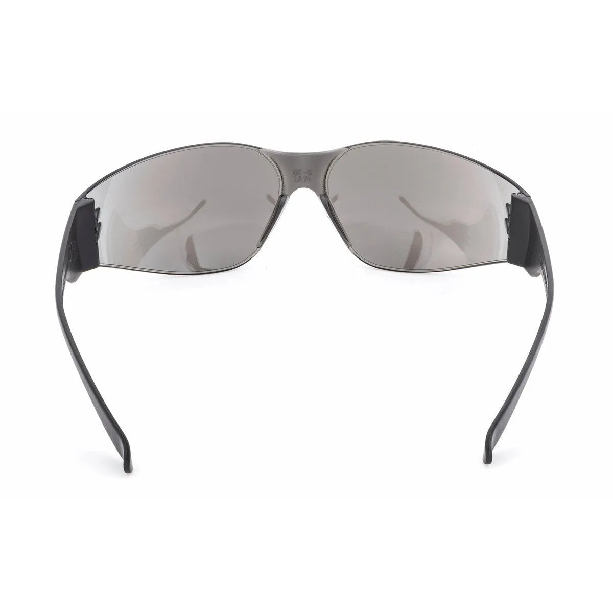 Lincoln Starlite Welding Safety Glasses K2969-1, black frames, silver UV lenses. Essential welding accessory at WeldingMart.