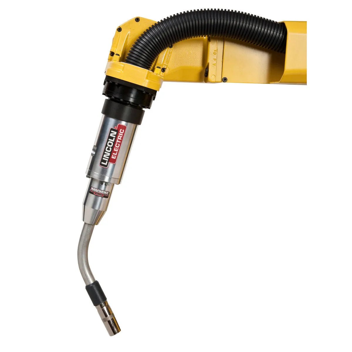 Lincoln Magnum PRO Robotic 550 Welding Gun, Thru-Arm Air Cooled 100iC/6L Ready-Pak K3359-100IC/6L - WeldingMart.com