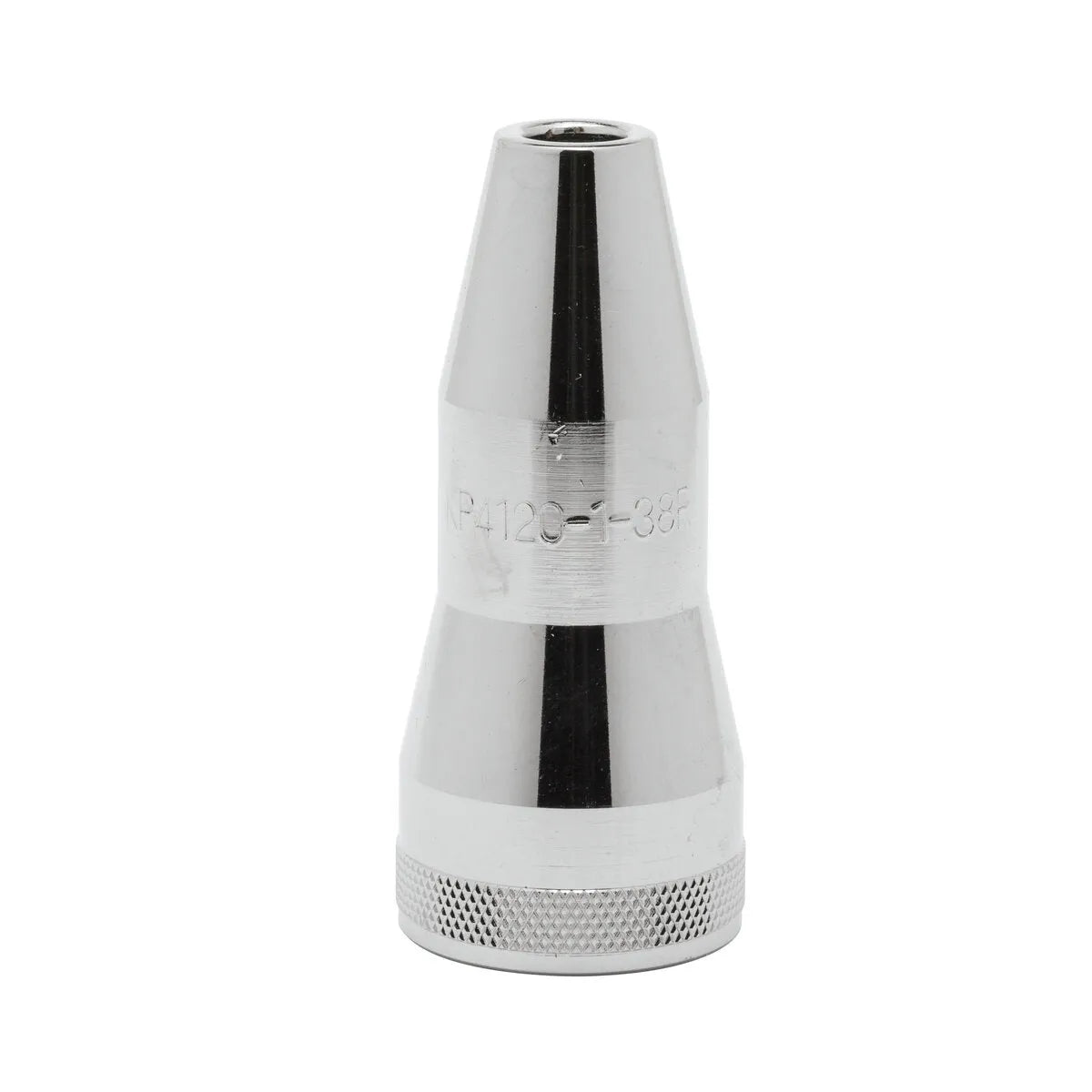 Lincoln Magnum PRO Water-Cooled Robotic Gas Nozzle Thread-On, 1/8 in. Recess, 3/8 in. ID KP4120-1-38R - WeldingMart.com