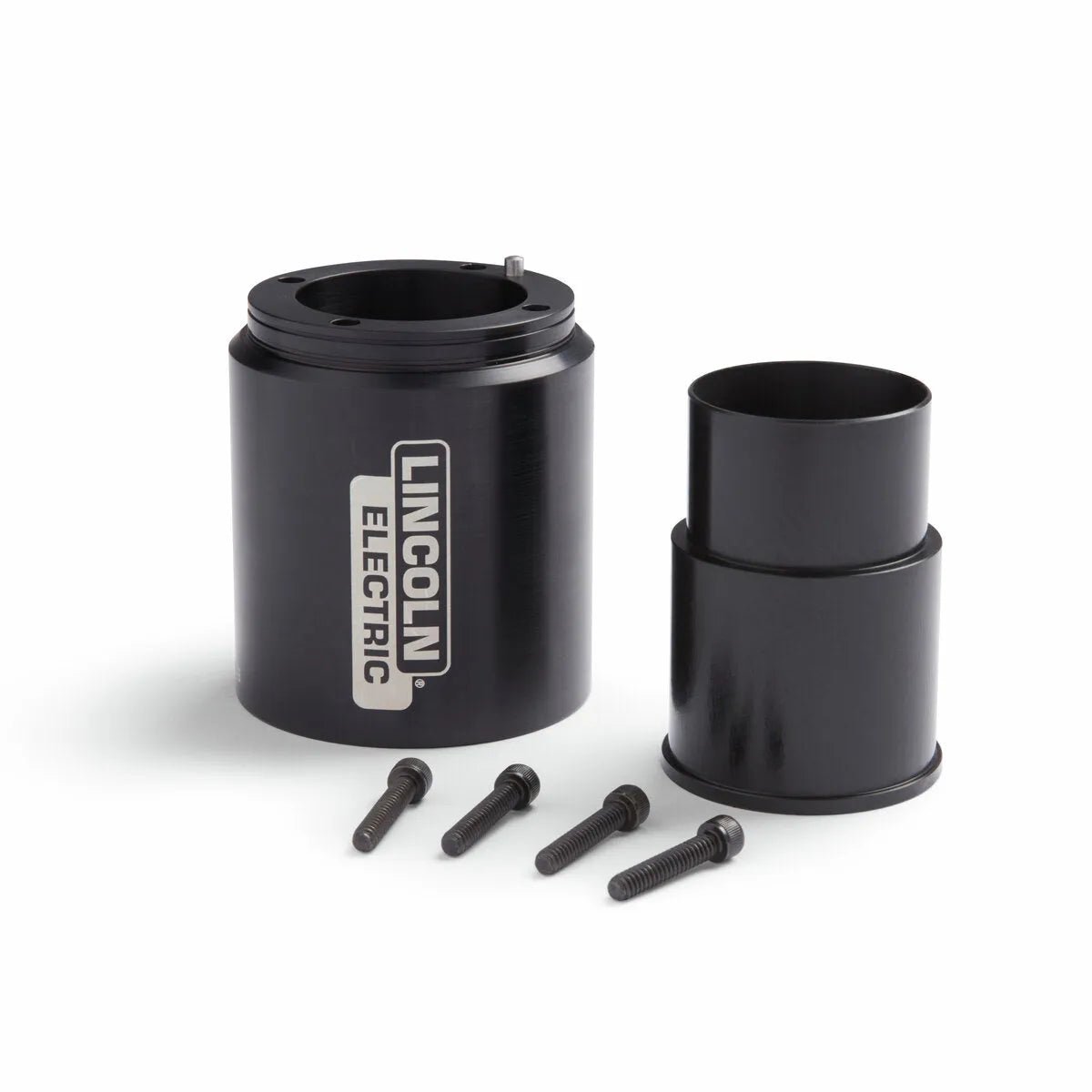Lincoln Magnum PRO Water-Cooled Robotic Torch Housing K4398-3 with adapter sleeve, screws—welding equipment from WeldingMart.