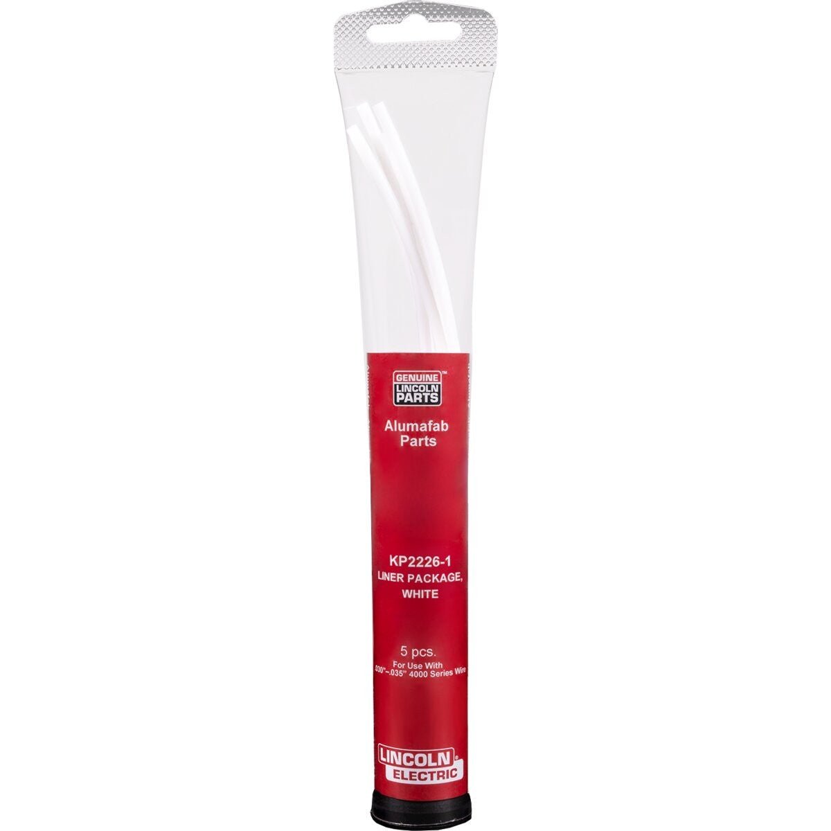 Lincoln MK Products Gooseneck Liner 0.035 in. - White (5 pcs) - KP2226-1 - view 1