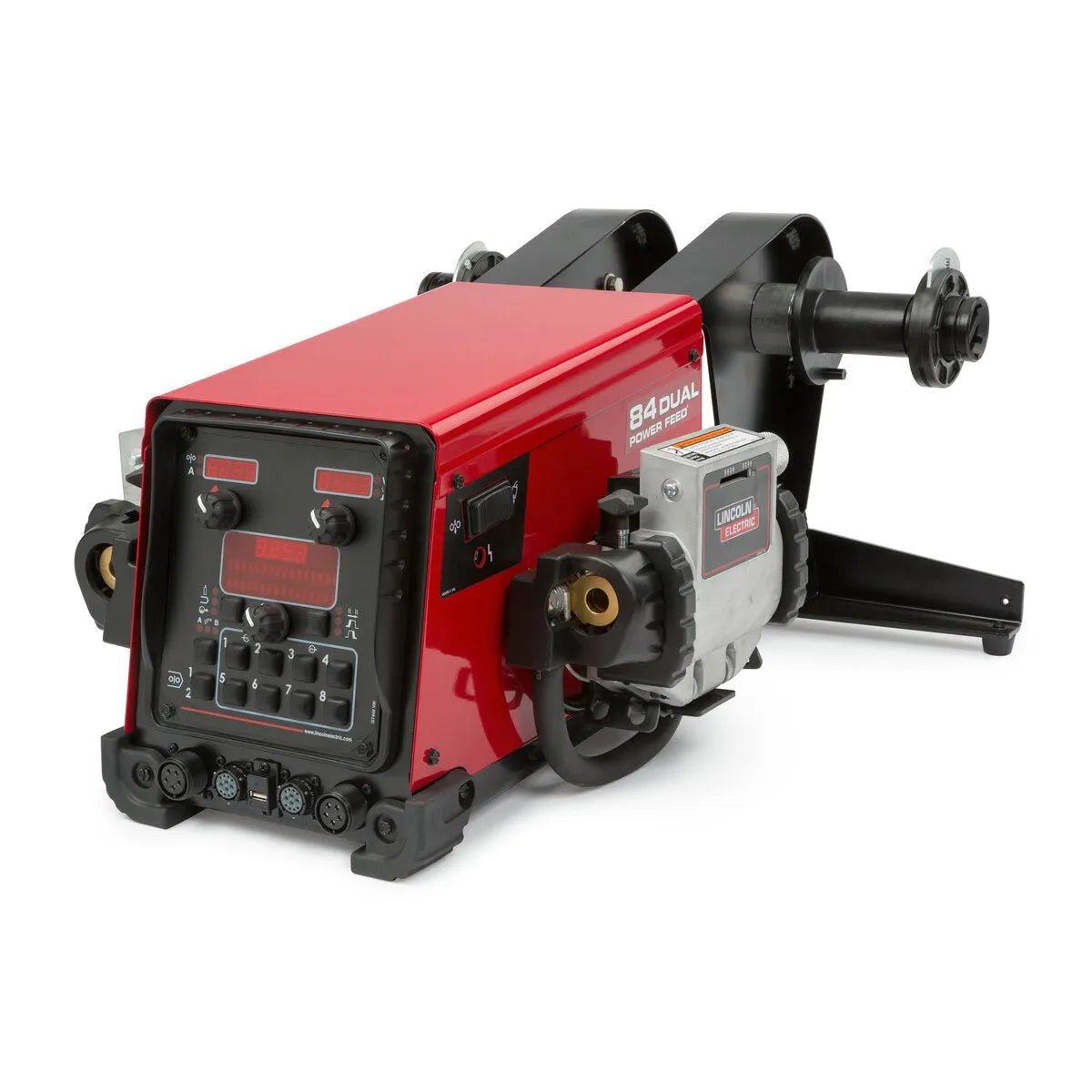 Lincoln Power Feed 84 Dual Bench Wire Feeder Hvy Dty. Reel One-Pak K3330-10 - WeldingMart.com