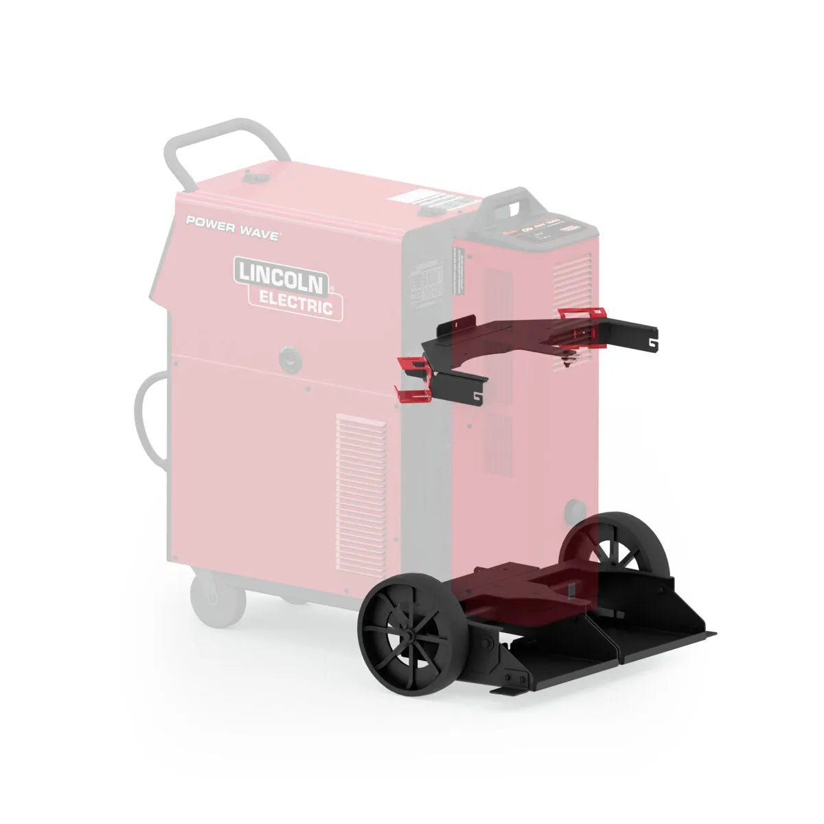 Lincoln Power Wave 300C Dual Gas Bottle Upgrade Kit K4866-1 - WeldingMart.com