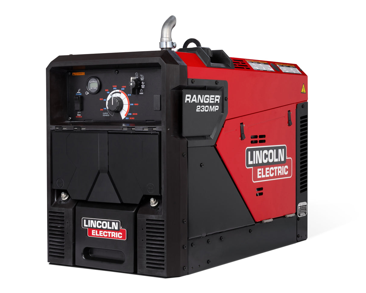 Lincoln Ranger 230MP engine driven welder generator K5938-1 front angle view - WeldingMart
