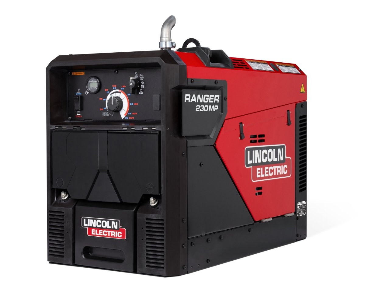 Lincoln Ranger 230MP engine driven welder generator K5938-1 front angle view - WeldingMart