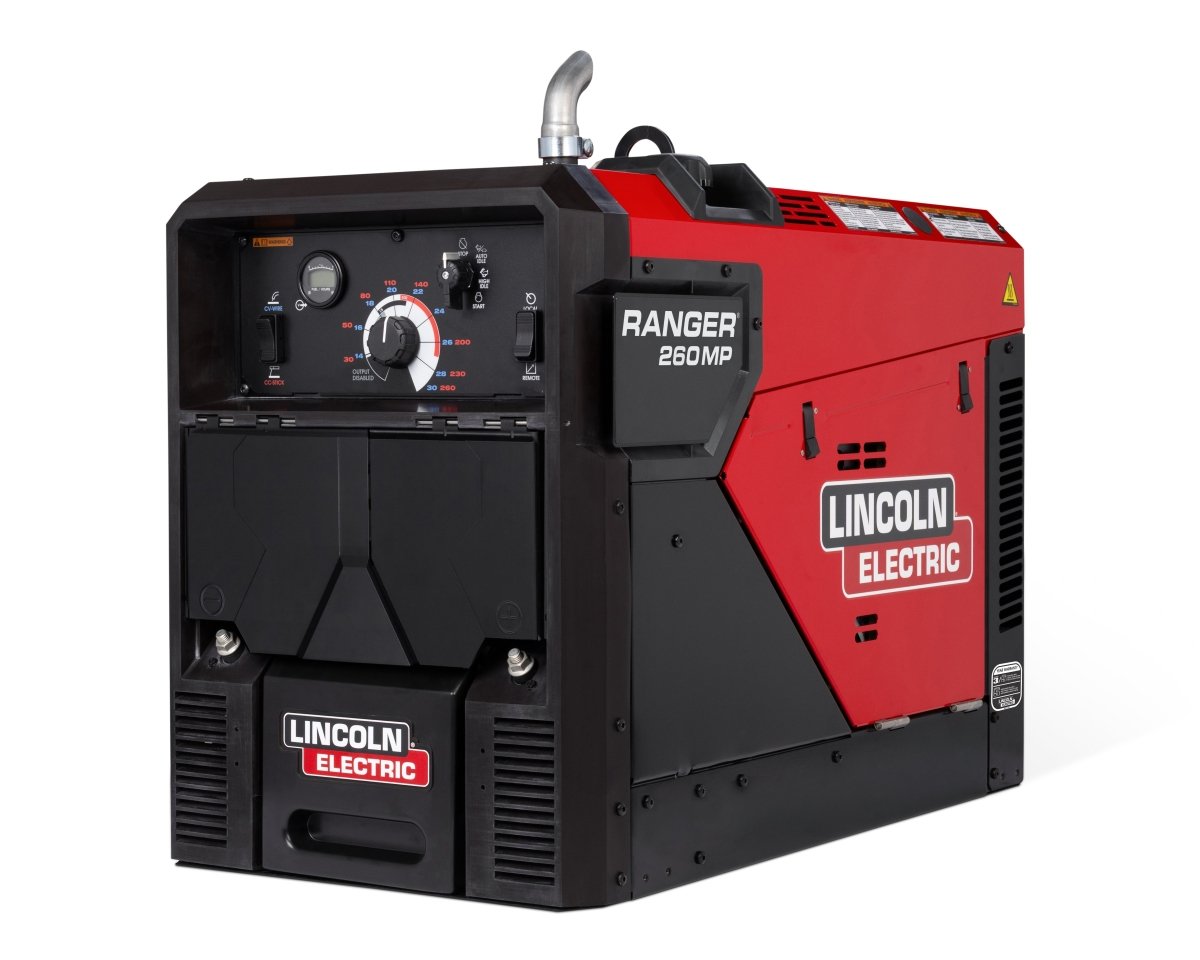 Lincoln Ranger 260MP engine driven welder generator K5937-1 front angle view - WeldingMart