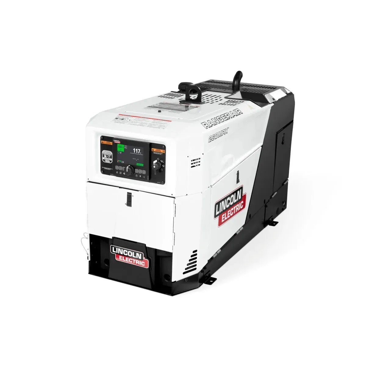 Lincoln Ranger Air 260MPX Multi-Function Engine Drive welder (K5238-1) for multi-process welding, shown on white background.