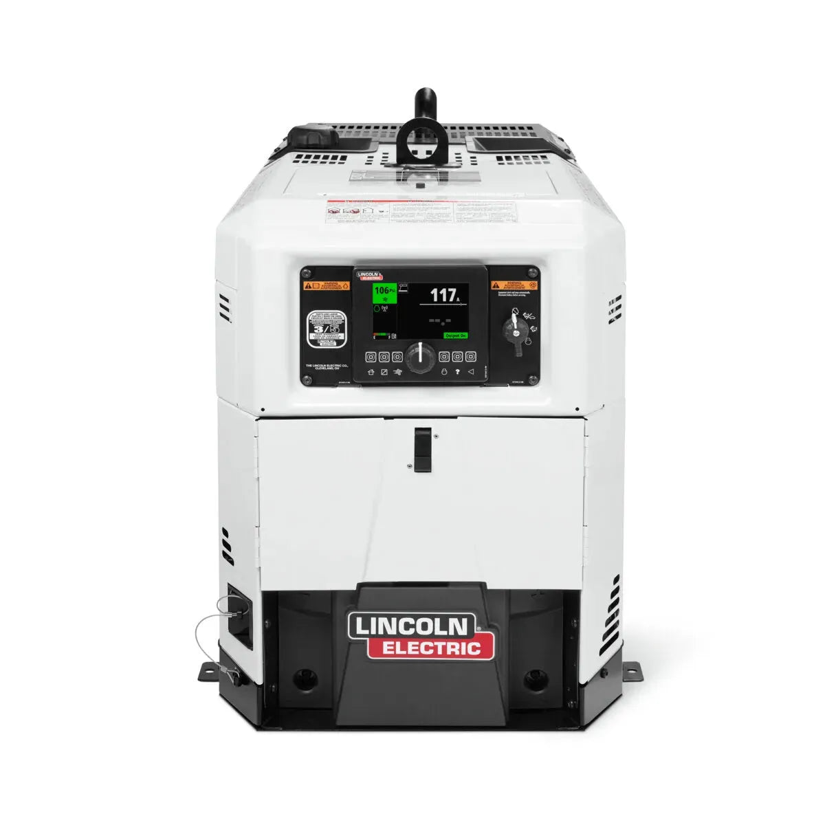 Lincoln Ranger Air 260MPX Multi-Function Engine Drive welder with digital panel, multi-process welding, Lincoln Electric logo.