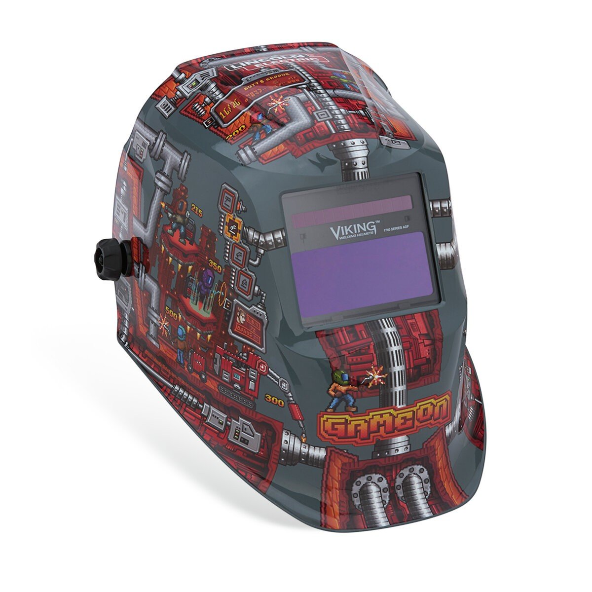 Lincoln VIKING 1740 Game On Welding Helmet - K5562-4 - view 3